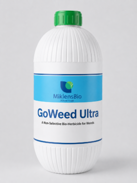 GoWeed Ultra bio-herbicide bottle